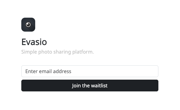 Prelaunch Landing Page - Join the Waitlist